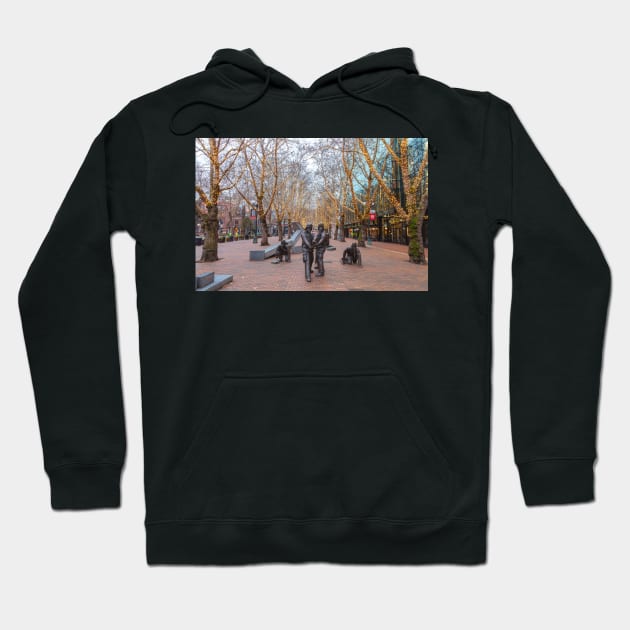 Seattle Holidays Hoodie by jvnimages